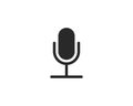 microphone icon Royalty Free Stock Photo