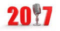 Microphone with 2017
