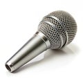 Microphone isolated on white background Royalty Free Stock Photo