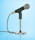 Microphone. Speaker concept.