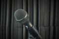 microphone for vocals and choirs, gray Royalty Free Stock Photo