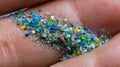 Microplastics in Humans: Tiny Plastic Particles Impacting Health Royalty Free Stock Photo