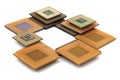 Microprocessors Royalty Free Stock Photo