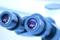 Microscope Eyepiece Royalty Free Stock Photo