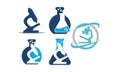 Microscope flask and DNA Template Set