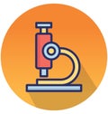 Microscope Isolated Vector icon that can easily modify or edit Royalty Free Stock Photo