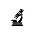 microscope, medical instrument, scientific, healthcare icon. Element of medical instruments icon. Premium quality graphic design