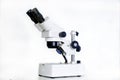 microscope optical instrument capable of magnifying images of very small objects thanks to its resolving power