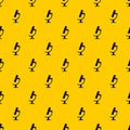 Microscope pattern vector Royalty Free Stock Photo
