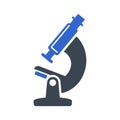 Microscope, Research icon Royalty Free Stock Photo