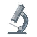 Microscope. Scientific equipment of laboratory Royalty Free Stock Photo