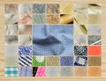 Microscope Snapshots: Natural fabric materials