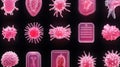 Microscopic Cell Structures, A Visual Guide