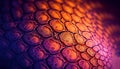 Microscopic cells connecting pattern of life marvels generated by AI