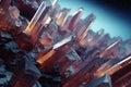 microscopic image of crystal formations