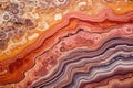 microscopic image of sandstone