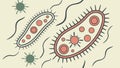Microscopic Organisms: Bacteria and Germs Illustration, vector design Generative AI Royalty Free Stock Photo
