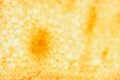 Microscopic shot of a yellow watermelon as an abstract background