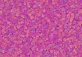 Microscopic view of densely packed, irregularly shaped purple and pink cellular structures Royalty Free Stock Photo