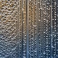 A microscopic view of intricate patterns formed by frost on a window pane during a cold winter morning1