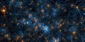 Microscopic view of neural network with neuron cells for neuro research. Concept Neural Network,