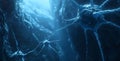 Microscopic View of Neuron Cells Neural Network Brain Cell Structure Synapse Connections
