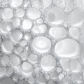 Monochrome Abstract Bubble Pattern Background Royalty Free Stock Photo