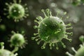 Viruses invade healthy cells and replicate to spread within the hosts body during an infection process. Generative AI