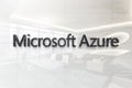 Microsoft azure on iphone realistic texture Royalty Free Stock Photo