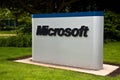 Microsoft Corporation Campus Sign
