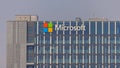 Microsoft Logo Building