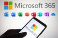 Microsoft 365 logo Royalty Free Stock Photo