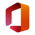 Microsoft Office logo. Editorial vector Royalty Free Stock Photo