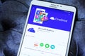 Microsoft onedrive app Royalty Free Stock Photo