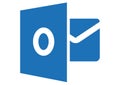 Microsoft Outlook 2013 Logo Royalty Free Stock Photo