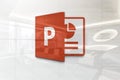 Microsoft powerpoint 2013 on iphone realistic texture