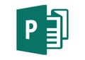 Microsoft Publisher 2013 Logo Royalty Free Stock Photo