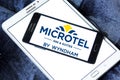 Microtel Inn and Suites logo Royalty Free Stock Photo