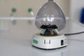 Microtube centrifuge for genetic testing in laboratory Royalty Free Stock Photo