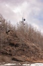 Communication Tower on a Hill Top