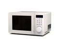 Microwave oven on a white background Royalty Free Stock Photo