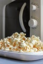 Microwave popcorn Royalty Free Stock Photo