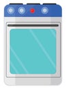 Microwave stove, icon