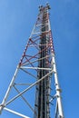Microwave tower and mobile phone repeater station