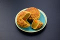 Mid-Autumn Festival moon cakes dish