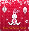 Mid Autumn Festival Oriental Wallpaper. Chinese Design