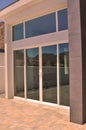 Entryway Into New Mid-Century Modern Home