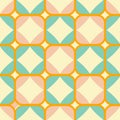 Mid Century retro vintage Pattern 70s Royalty Free Stock Photo