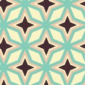 Mid Century retro vintage Pattern 70s Royalty Free Stock Photo