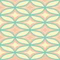 Mid Century retro vintage Pattern 70s Royalty Free Stock Photo